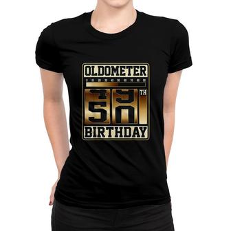 Oldometer 49 50 Turning 50 Women T-shirt