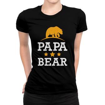 Papa Bear Classic Women T-shirt | Mazezy