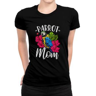 Parrot Mom Bird Lover Mother's Day Women T-shirt | Mazezy