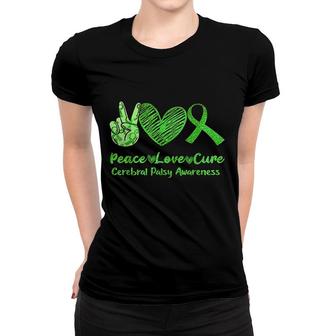 Peace Love Cure Women T-shirt | Mazezy