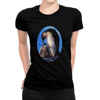 Penguin Picture For Mother Day Women T-shirt | Mazezy