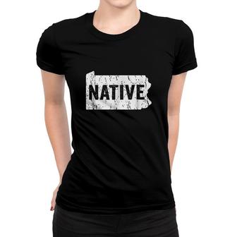 Pennsylvania Native Keystone State Pa Love Women T-shirt | Mazezy