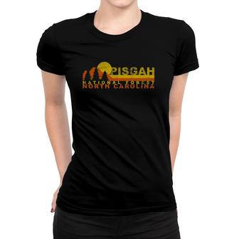 Pisgah National Forest Vintage Retro Women T-shirt | Mazezy