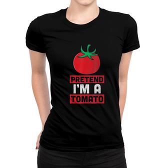 Pretend I’M A Tomato Halloween Costume Classic Women T-shirt | Mazezy