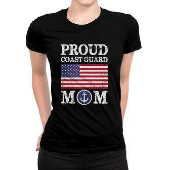 Proud Coast Guard Mom Mother's Day Women T-shirt | Mazezy