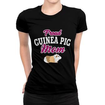 Proud Guinea Pig Mom Women T-shirt | Mazezy