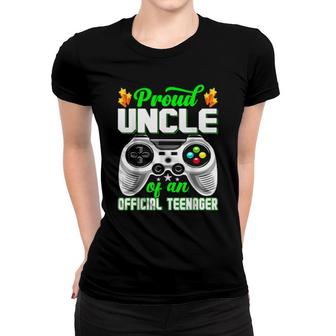 Proud Uncle Officialnager Video Game Top 13Th Birthday Women T-shirt | Mazezy