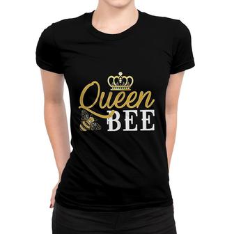 Queen Bee Crown Women T-shirt | Mazezy