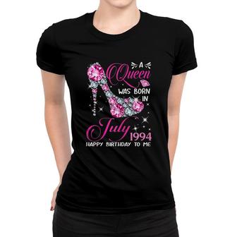 Queens Are Born In July 1994 Queens 27Th Birthday For Girl Women T-shirt | Mazezy