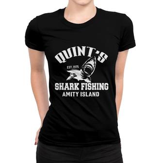 Quint Shark Fishing Women T-shirt | Mazezy UK