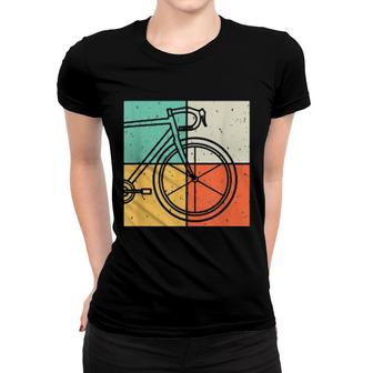 Racing Bike Bicycling Bicycle Cyclists Biker Retro Vintage Women T-shirt | Mazezy