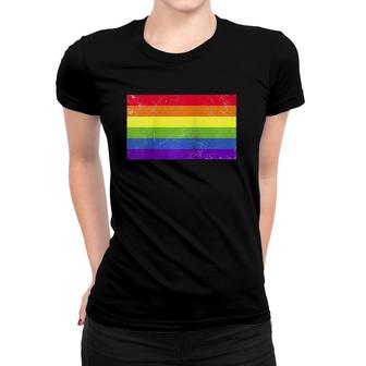 Rainbow Flag We Are All The Same Raglan Baseball Tee Women T-shirt | Mazezy