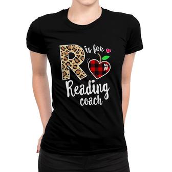 Reading Coach Teacher Interventionist Specialist Literacy Women T-shirt | Mazezy