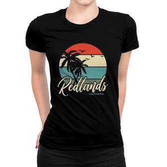 Redlands California Retro Gift For Men Women Women T-shirt | Mazezy