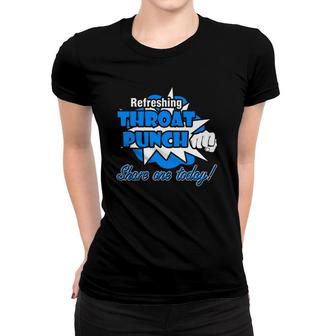 Refreshing Throat Punch Grunge Women T-shirt | Mazezy DE