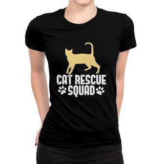 Rescued Animal Cat Fosterage Rescue Fostering Pet Adoption Women T-shirt | Mazezy