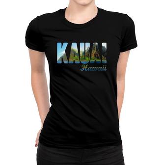 Retro Classic Vintage Summer Kauai Hawaii Women T-shirt | Mazezy