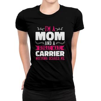 Rural Carriers Mom Mail Postal Worker Postman Mother's Day Women T-shirt | Mazezy