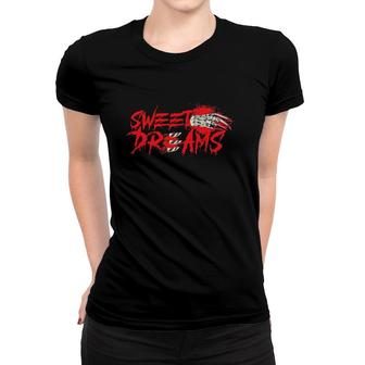 Scary Horror Movie Blood Sweet Dreams Women T-shirt | Mazezy CA