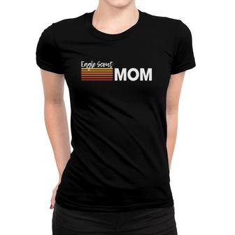 Scout Mom Scouting Mother Eagle Proud Women T-shirt | Mazezy