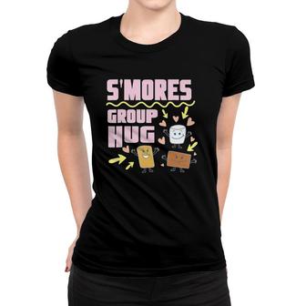 S'mores Group Hug Funny Camping Women T-shirt | Mazezy
