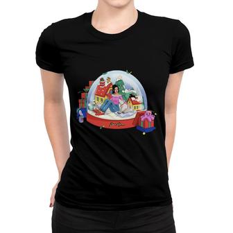 Snow Globe Sweat Women T-shirt | Mazezy DE