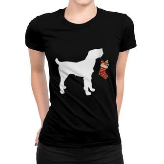 Spinone Italiano Christmas Stocking Stuffer Dog Women T-shirt | Mazezy