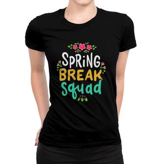 Spring Break Teacher Student Summer Vacation Holiday Beach Women T-shirt | Mazezy
