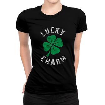 St Patricks Day Lucky Charm Basic Style Women T-shirt | Mazezy