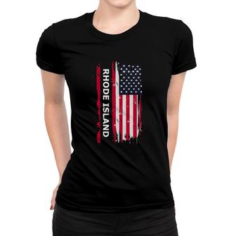 State Of Rhode Island Women T-shirt | Mazezy
