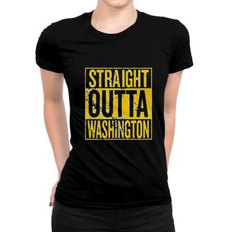 Straight Outta Hometown Pride Women T-shirt | Mazezy