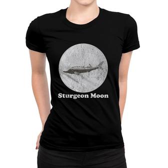 Sturgeon Moon Astrology Full Moon Space Science Moon Phase Women T-shirt | Mazezy