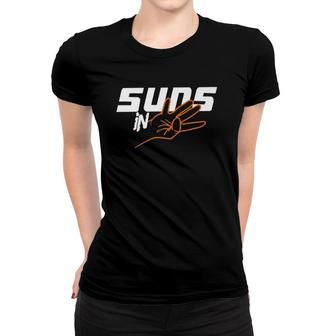 Suns In Four Basketball Sporty Purple Women T-shirt | Mazezy DE