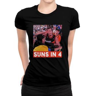 Suns In Four Basketball Women T-shirt | Mazezy CA