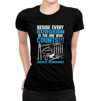 Surgical Technologist Counts Christmas Gift Women T-shirt | Mazezy