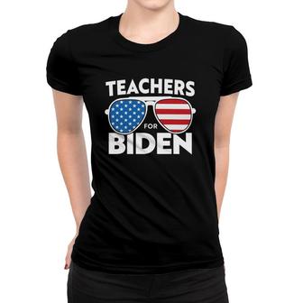 Teachers For Biden - Cool Uncle Joe Aviator Sunglasses Women T-shirt | Mazezy