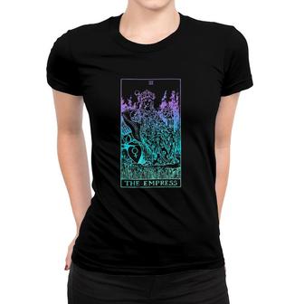 The Empress Tarot Card Rider Waite Witchy Women T-shirt | Mazezy