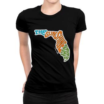 The Sunshine State Nickname Design 27Th State Women T-shirt | Mazezy