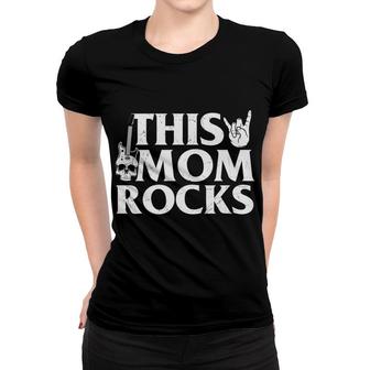 This Mom Rocks Design Gift For Mother S Day Women T-shirt - Thegiftio UK