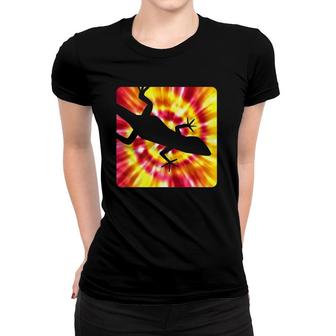 Tie Dye Lizard For Lizard Lovers Women T-shirt | Mazezy