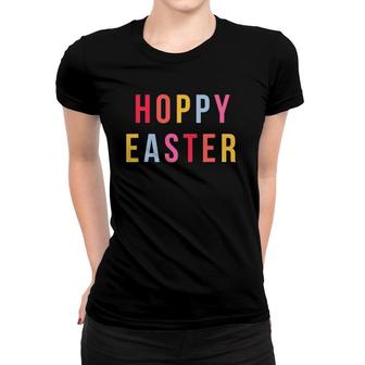 Toddler Easter Mommy And Me Family Matching Hoppy Easter Women T-shirt | Mazezy
