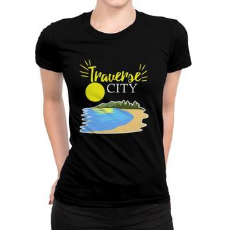 Traverse City Michigan Summer Vacation Women T-shirt | Mazezy