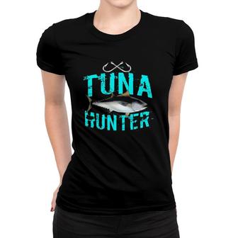 Tuna Fishing Saltwater Fish Fisherman Gift Men Women Kids Women T-shirt | Mazezy