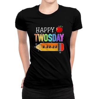 Twosday Tuesday, February 22Nd 2022 Happy 2Nd Grader 22222 Ver2 Women T-shirt | Mazezy