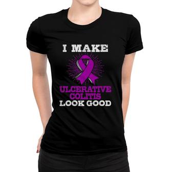 Uc Awareness - Ulcerative Colitis Survivor Women T-shirt | Mazezy