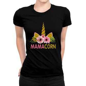 Unicorn Mom Funny Mamacorn For Mother's Day Women T-shirt | Mazezy