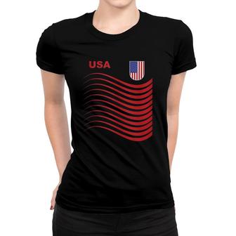 Usa Basketball Jersey United States Basketball Gift Women T-shirt | Mazezy