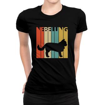 Vintage Nebelung - Cat Owner Gift Women T-shirt | Mazezy