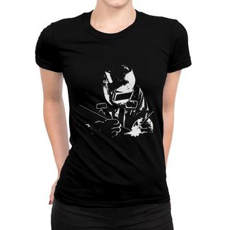Welder Silhouette Shadow Craftsman Women T-shirt | Mazezy