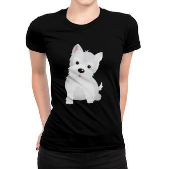 Westie West Highland Terrier Mama Dogs Gift Women T-shirt | Mazezy